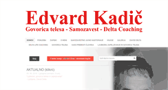 Desktop Screenshot of edvardkadic.com