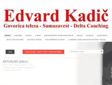 Tablet Screenshot of edvardkadic.com